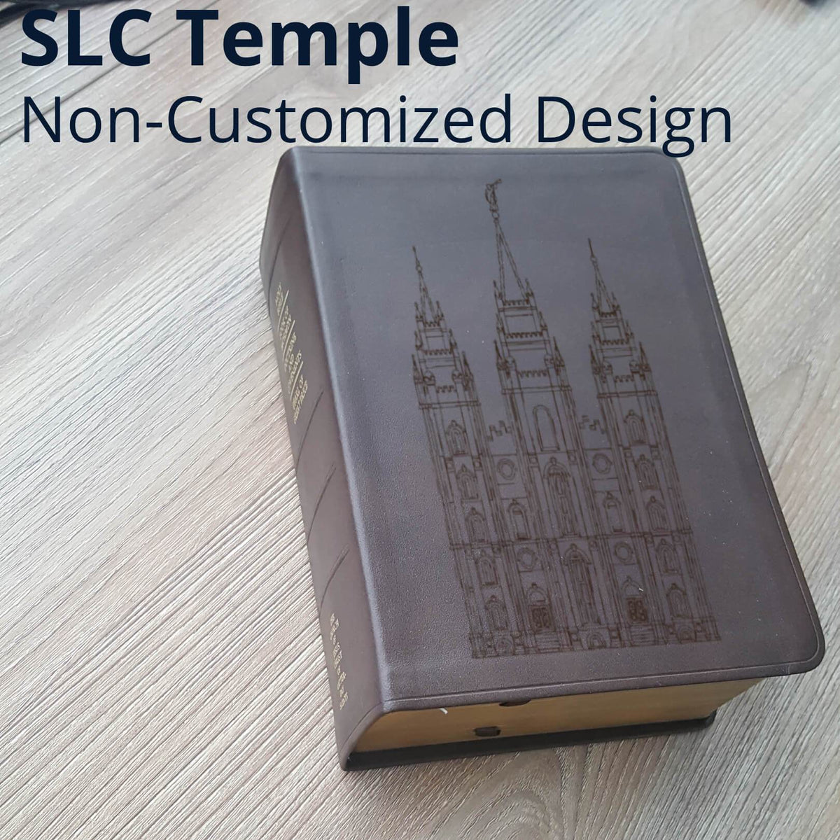 Fiesta Checkers LDS Scriptures  Leather Book of Mormon, Custom